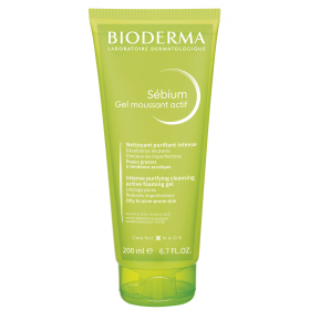 BIODERMA SEBIUM GEL MOUSSANT ACTIF AKTYWNY ŻEL OCZYSZCZAJĄCY 200ML